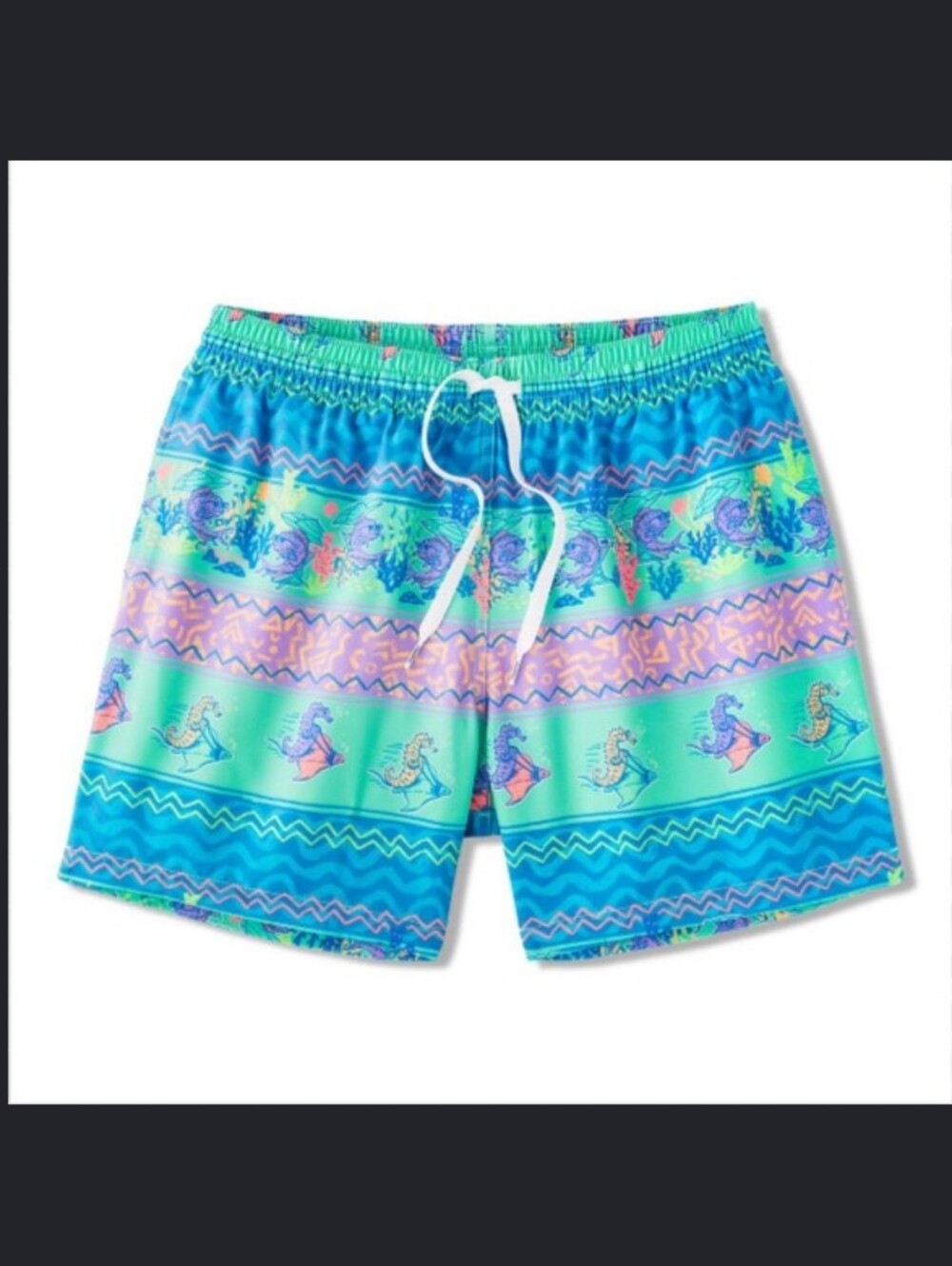Chubbies Men's Neptune's Weekend Wear 5.5" Classic Swim Trunk Size L